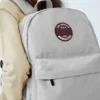 Mochila casual de grande capacidade “Branco Vermelho”