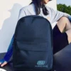 Mochila com logótipo impresso “Azul”