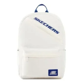 Mochila com logótipo impresso “Branco Azul”