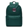 Mochila de tecido com fecho retro para estudantes “Verde”