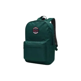Mochila de tecido com fecho retro para estudantes “Verde”
