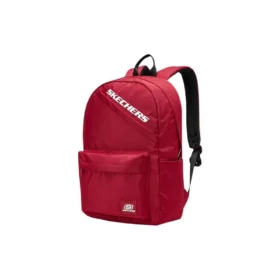 Mochila em tecido com logótipo clássico impresso “Vermelho Branco”