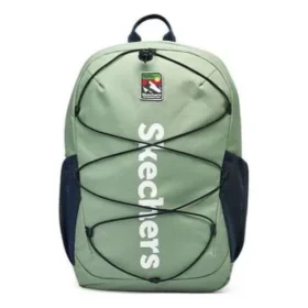 Mochila em tecido leve “Verde Branco”