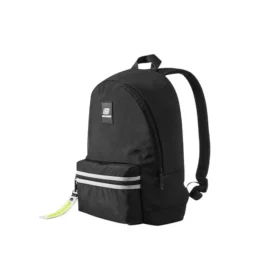 Mochila simples da série Casual Colorida “Preto Branco”