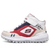 Monster Sapatos “Branco Vermelho Azul-marinho”