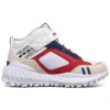Monster Sapatos “Branco Vermelho Azul-marinho”