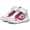 Monster Sapatos “Branco Vermelho Azul-marinho”