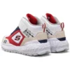 Monster Sapatos “Branco Vermelho Azul-marinho”
