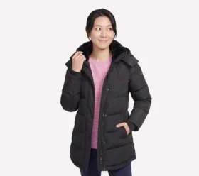 On-the-GO Cozy Fit Parka de Penas