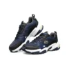 One Punch Man x Skechers Stamina V2 Sapatos de corrida de cano baixo Azul/Preto