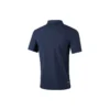 Polo casual de manga curta com letras impressas “Navy”