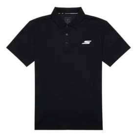 Polo com logótipo clássico “Black White”