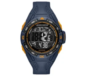 Relógio digital com bracelete comprida