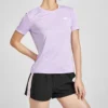 Running Knit de manga curta roxo