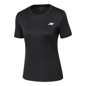 Running Knit Manga Curta Preto