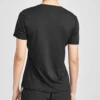 Running Knit Manga Curta Preto