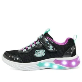 S-Lights: Glow-Brites Sapatos “Black Purple Green”
