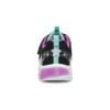 S-Lights: Glow-Brites Sapatos “Black Purple Green”
