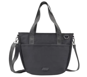 Saco de compras com bolso com argola em D