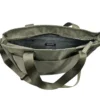 Saco de compras com bolso com argola em D Saco de compras com bolso com argola em D