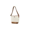 Saco Tote L.A. “Branco Castanho”