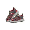 Sandália C-Flex “Cinza Vermelho”