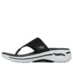 Sandália Go Walk Arch Fit “Black White”