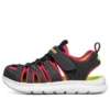 Sandálias C-Flex “Preto Vermelho Amarelo”