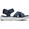 Sandálias casuais desportivas Elite Flex para homem, azul-marinho