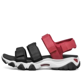Sandálias D’ Lites 2.0 Preto/Vermelho/Branco