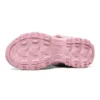 Sandálias Dlites Lightweight Cozy Sports para rapazes, cor-de-rosa e vermelho