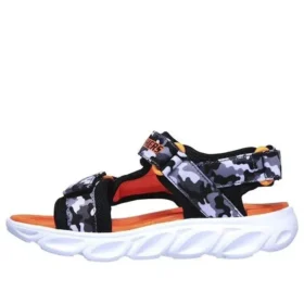 Sandálias Hypno Splash K Preto/Laranja