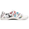 Sapatilha de cano baixo Dr. Seuss x Skechers Bob’s Beach Bingo Branco/Vermelho/Azul