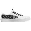 Sapatilha de cano baixo Jeremyville x Skechers V”Lites Branco/Preto