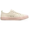 Sapatilha de cano baixo Street Trax Branco/Rosa