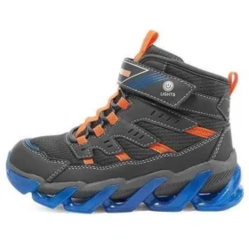 Sapatilha Mega-Surge “Cinza Laranja Azul”