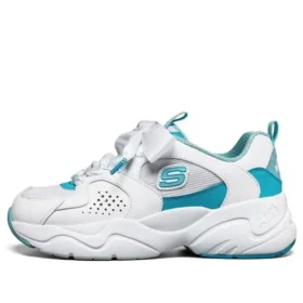Sapatilha Sailor Moon x Skechers D’ Lites Airy 2.0 GS Branco/Azul