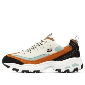 Sapatilhas D’ Lites 1.0 “Branco Preto Laranja”