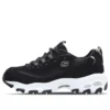 Sapatilhas D lites Preto/Prateado