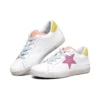 Sapatilhas de cano baixo Diamond Starz Branco/Vermelho/Amarelo