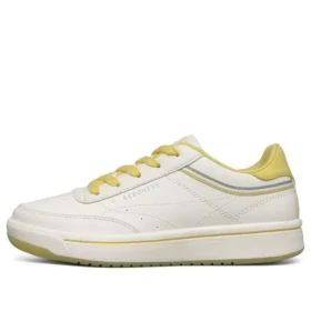 Sapatilhas de cano baixo Downtown Branco/Amarelo
