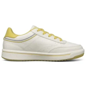 Sapatilhas de cano baixo Downtown Branco/Amarelo