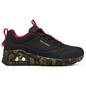 Sapatilhas de desporto Uno Celebrat-Airy “Black Red Gold” do Ano do Coelho de 2023