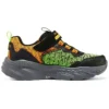 Sapatilhas Dino-Lights “Verde Laranja Preto”