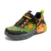 Sapatilhas Dino-Lights “Verde Laranja Preto”