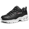 Sapatilhas Energy Preto/Branco/Vermelho