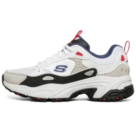 Sapatilhas Stamina Branco/Cinzento/Vermelho