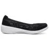 Sapatos Arya Slip-on Preto/Branco