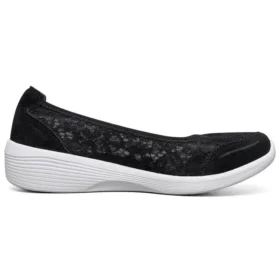 Sapatos Arya Slip-on Preto/Branco