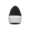 Sapatos Arya Slip-on Preto/Branco